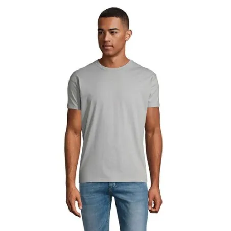 T-shirt Personnalisé 150g REGENT Taille textile : S Couleurs : gris chiné goodies publicitaire durable