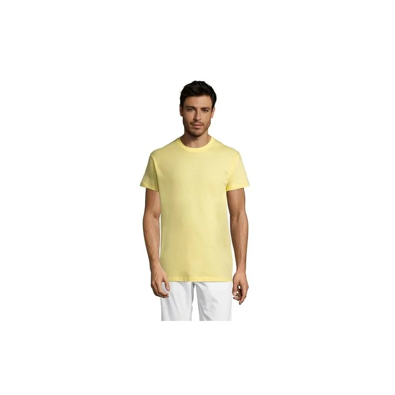 T-shirt Personnalisé 150g REGENT Taille textile : XS Couleurs : blanc impression haute définition