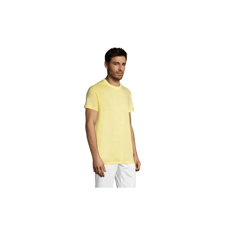 T-shirt Personnalisé 150g REGENT Taille textile : XS Couleurs : gris chiné personnalisation rapide en France