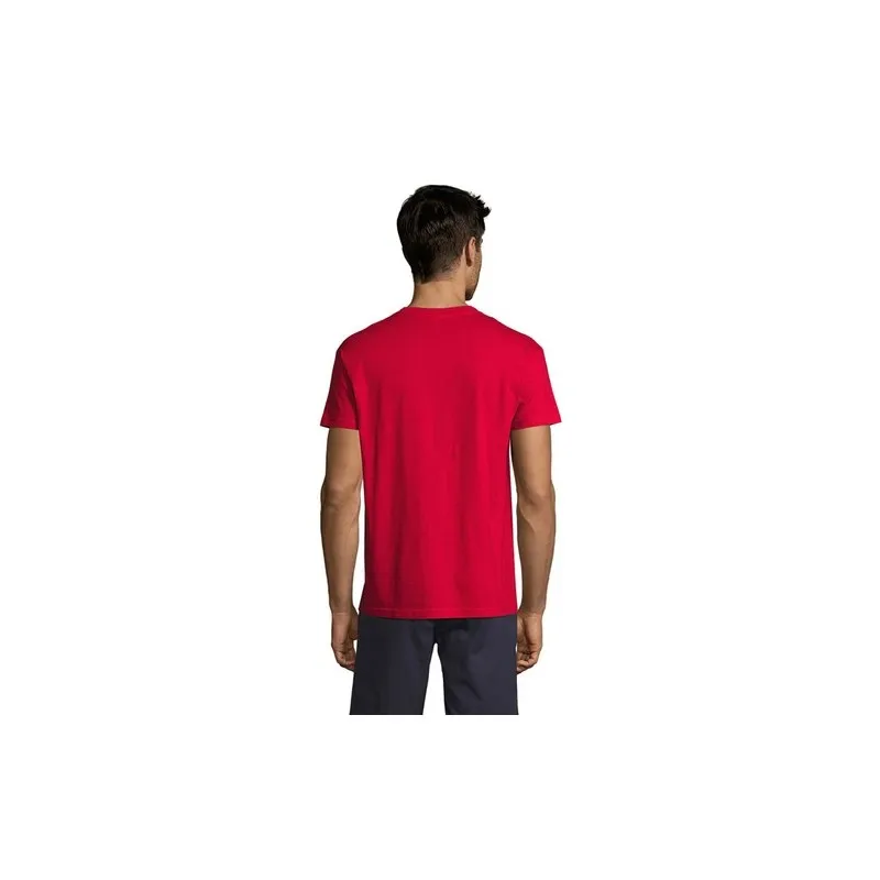 T-shirt Personnalisé 150g REGENT Taille textile : M Couleurs : rouge personnalisation sur mesure