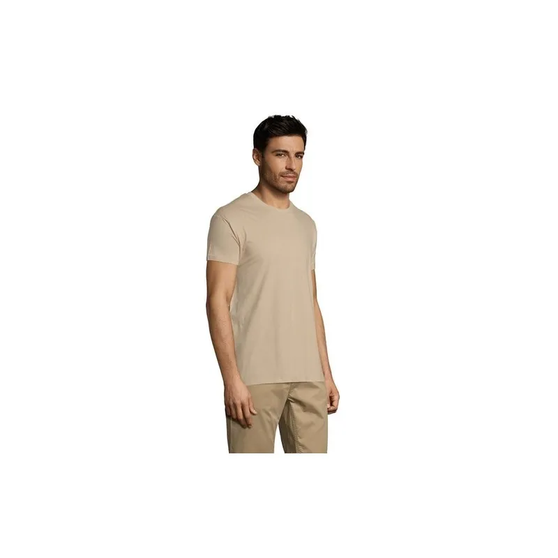 T-shirt Personnalisé 150g REGENT Taille textile : XL Couleurs : blanc impression logo haute qualité