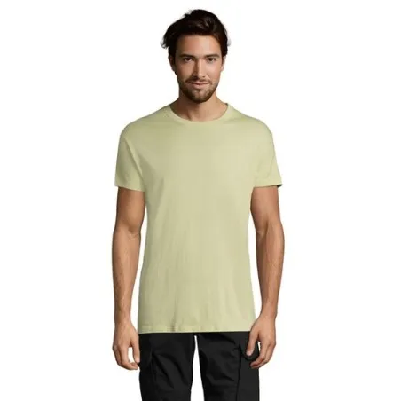 T-shirt Personnalisé 150g REGENT Taille textile : L Couleurs : gris chiné cadeau client original