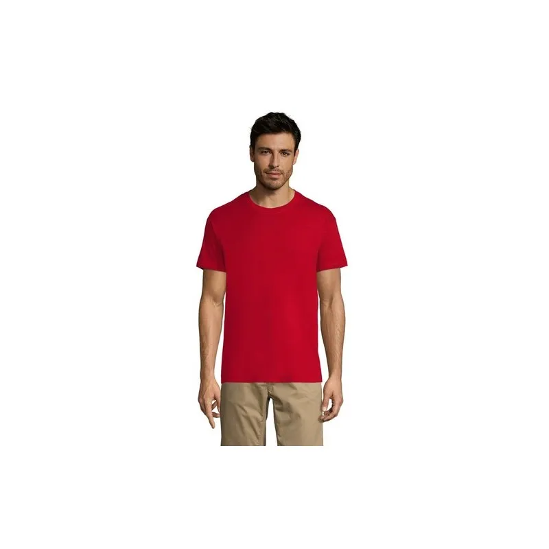 T-shirt Personnalisé 150g REGENT Taille textile : 4XL Couleurs : gris chiné impression haute définition