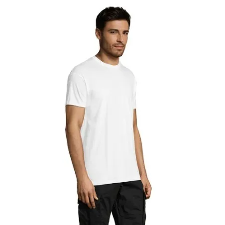 T-shirt Personnalisé 150g REGENT Taille textile : S Couleurs : blanc impression logo haute qualité