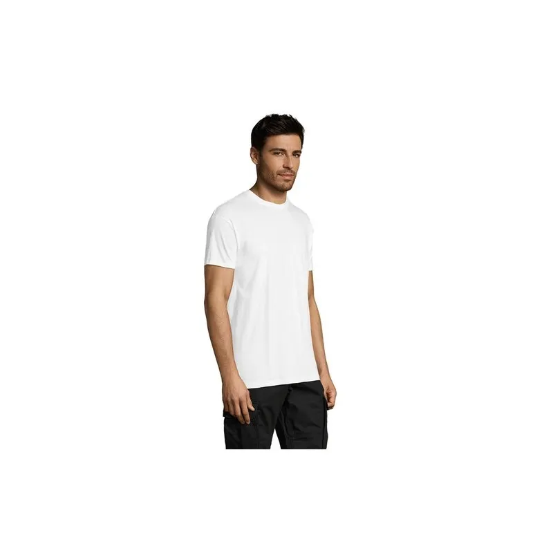 T-shirt Personnalisé 150g REGENT Taille textile : L Couleurs : blanc personnalisation sur mesure