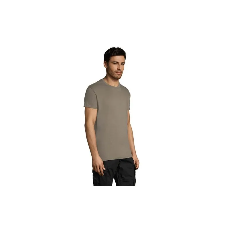 T-shirt Personnalisé 150g REGENT Taille textile : L Couleurs : blanc personnalisable avec votre logo