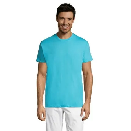 T-shirt Personnalisé 150g REGENT Taille textile : XL Couleurs : bleu crémeux goodies personnalisé en stock