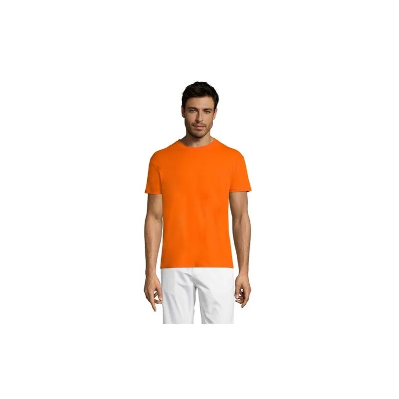 T-shirt Personnalisé 150g REGENT Taille textile : XL Couleurs : noir objet promo petit budget