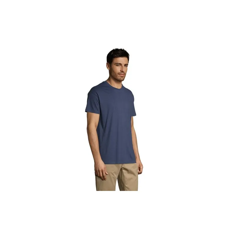T-shirt Personnalisé 150g REGENT Taille textile : XL Couleurs : anthracite chiné impression haute définition