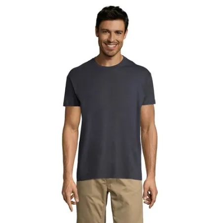 T-shirt Personnalisé 150g REGENT Taille textile : L Couleurs : gris chiné livraison express 24h 48h