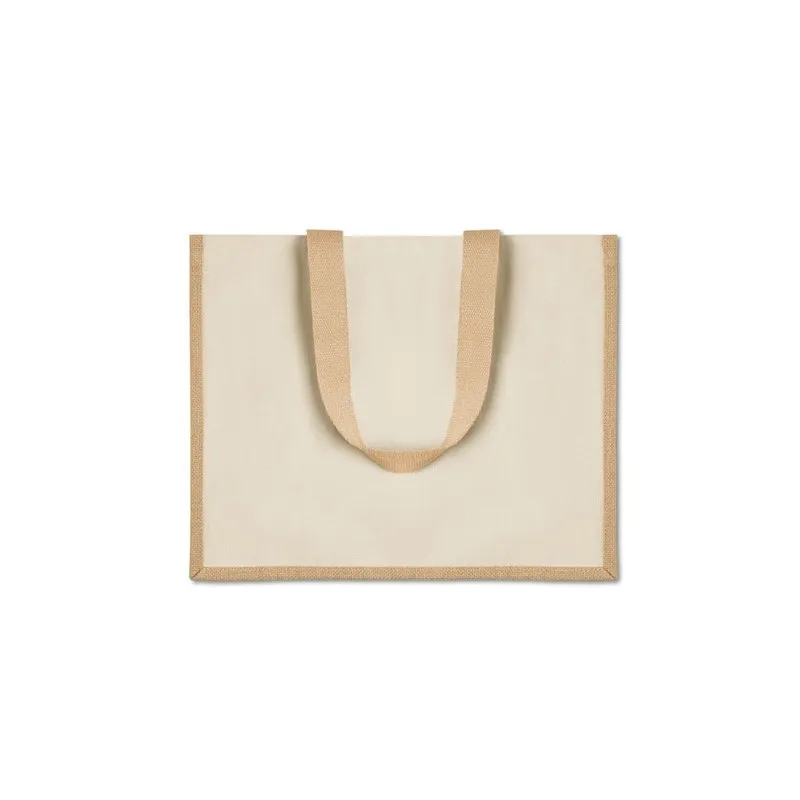 Sac de courses écologique en toile de jute - CAMPO DE FIORI Matières : coton Taille textile : S Couleurs : orange foncé goodies 