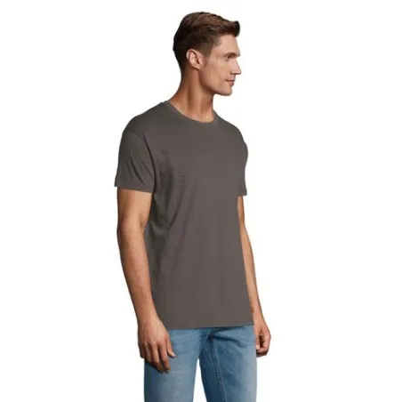 T-shirt Personnalisé 150g REGENT Taille textile : M Couleurs : french navy marquage couleur éclatante