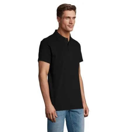 Polo Homme Personnalisé 210g Écologique SPRING II Taille textile : XS Couleurs : blanc cadeau entreprise pas cher