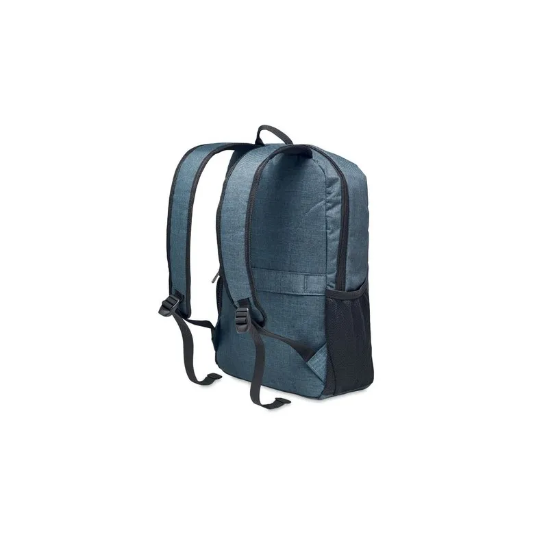 Sac à dos bicolore 360D personnalisé pour ordinateur - Stockholm Bag Matières : coton Taille textile : XL Couleurs : noir impres