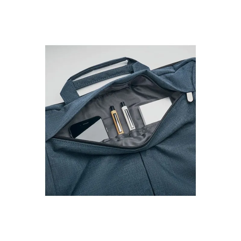 Sacoche Trolley Adaptable Écologique pour Ordinateur STOCKHOLM Matières : coton Taille textile : XL Couleurs : gris foncé impres