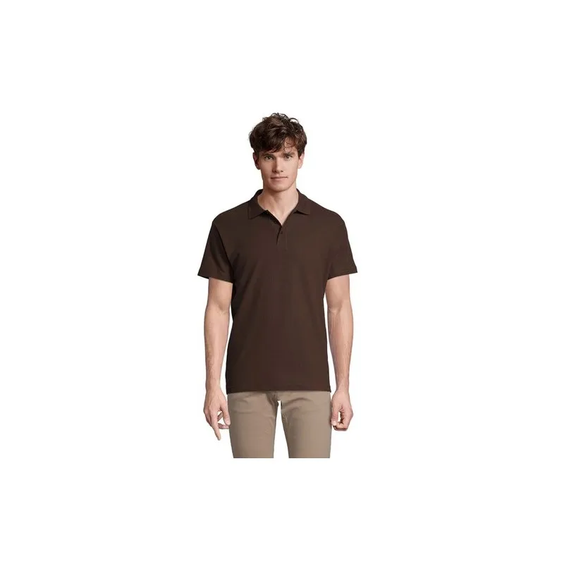 Polo Homme Personnalisé 210g Écologique SPRING II Taille textile : XXL Couleurs : orange livraison express 24h 48h