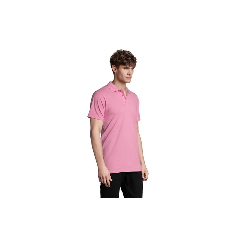 Polo Homme Personnalisé 210g Écologique SPRING II Taille textile : XXL Couleurs : blanc accessoire événementiel unique