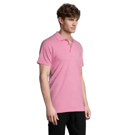 Polo Homme Personnalisé 210g Écologique SPRING II Taille textile : XXL Couleurs : blanc accessoire événementiel unique