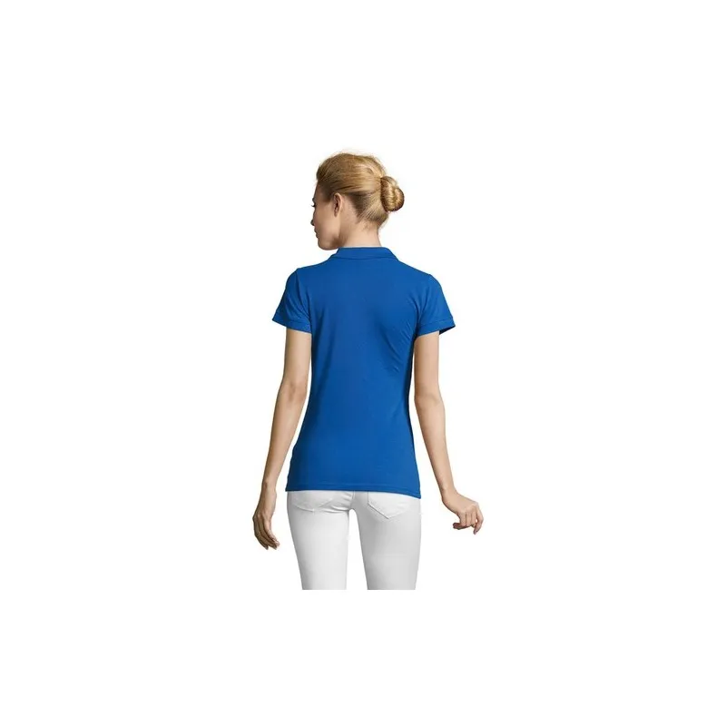 Polo Femme Personnalisable 100% Coton - SOL'S Matières : coton biologique Taille textile : XS Couleurs : écru cadeau affaires él