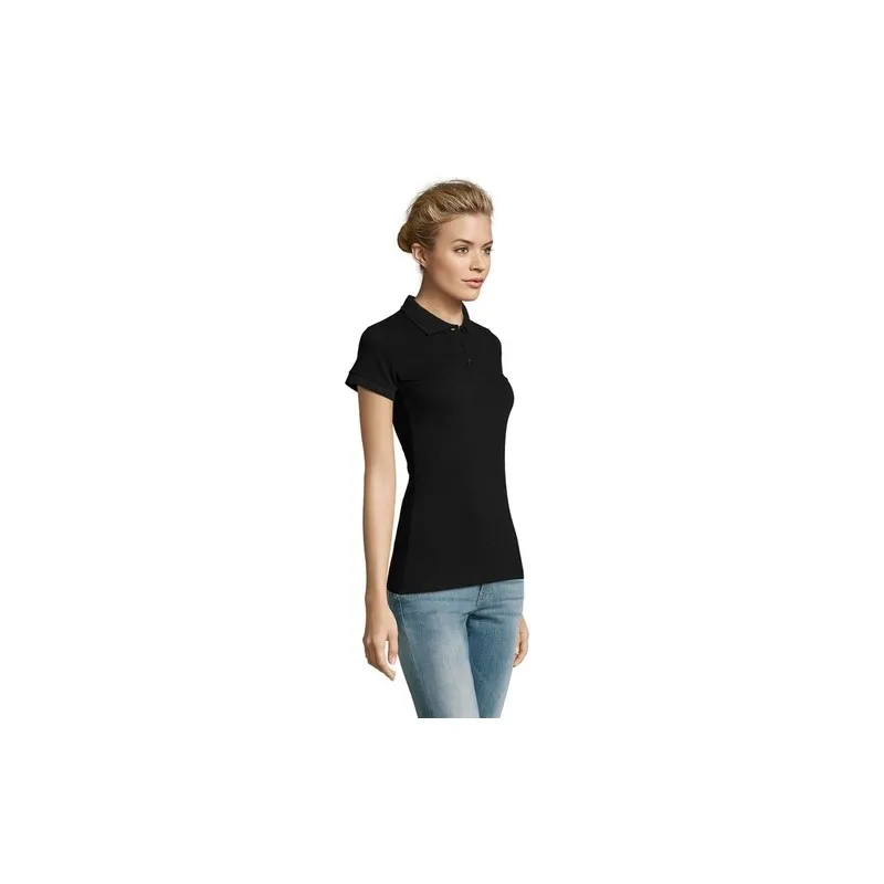 Polo Femme Personnalisable 100% Coton - SOL'S Matières : coton biologique Taille textile : 3XL Couleurs : kaki cadeau affaires é