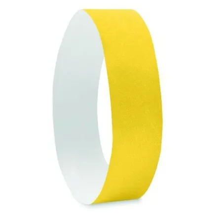 Bracelet Écologique Personnalisable TYVEK® - Idéal pour Événements Matières : polypropylène (PP) Couleurs : blanc goodies entrep