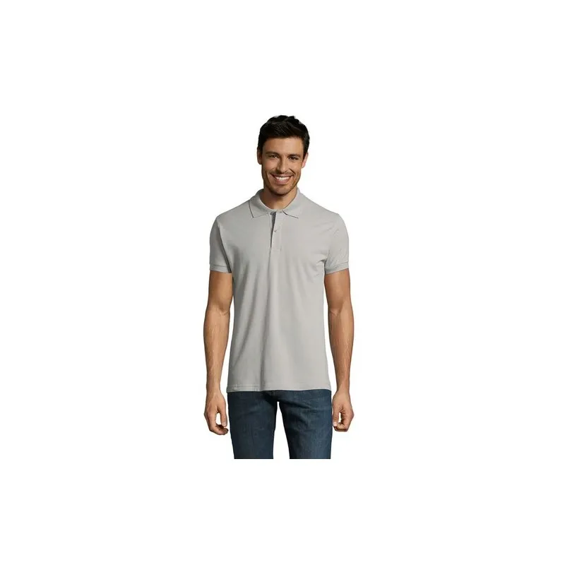 Polo Homme Personnalisable 180g Écologique 100% Coton - PERFECT MEN Matières : coton biologique Taille textile : M Couleurs : an