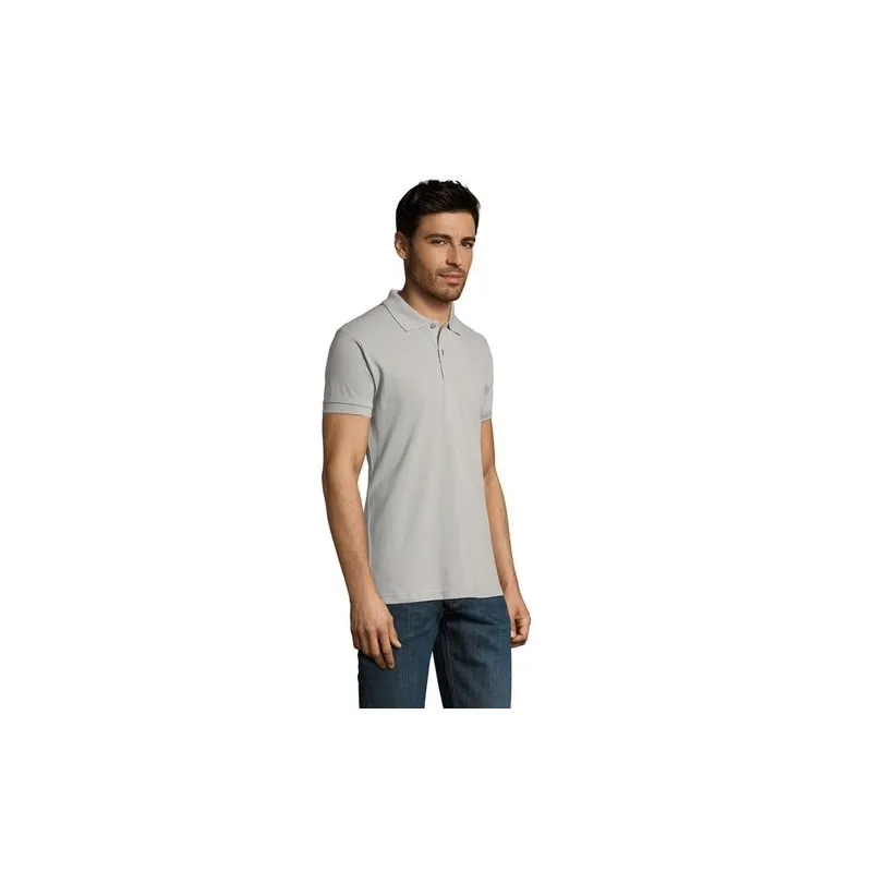 Polo Homme Personnalisable 180g Écologique 100% Coton - PERFECT MEN Matières : coton biologique Taille textile : XS Couleurs : n