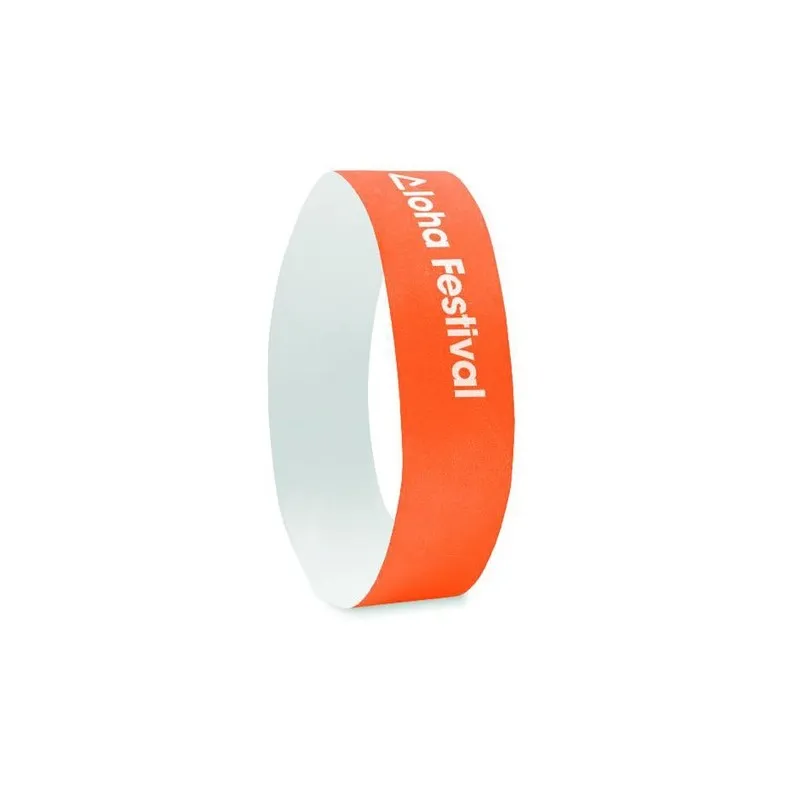 Bracelet Écologique Personnalisable TYVEK® - Idéal pour Événements Matières : acier inoxydable Couleurs : noir objet promo petit