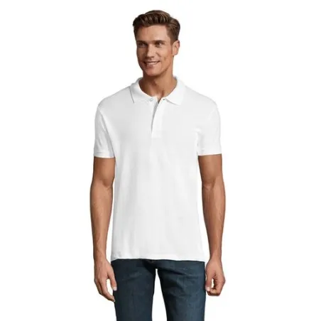Polo Homme Personnalisable 180g Écologique 100% Coton - PERFECT MEN Matières : coton biologique Taille textile : L Couleurs : or