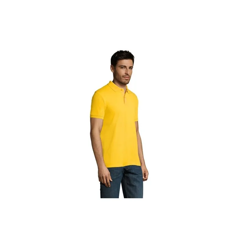 Polo Homme Personnalisable 180g Écologique 100% Coton - PERFECT MEN Matières : coton biologique Taille textile : XS Couleurs : o