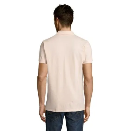 Polo Homme Personnalisable 180g Écologique 100% Coton - PERFECT MEN Matières : PET Taille textile : M Couleurs : blanc cadeau co