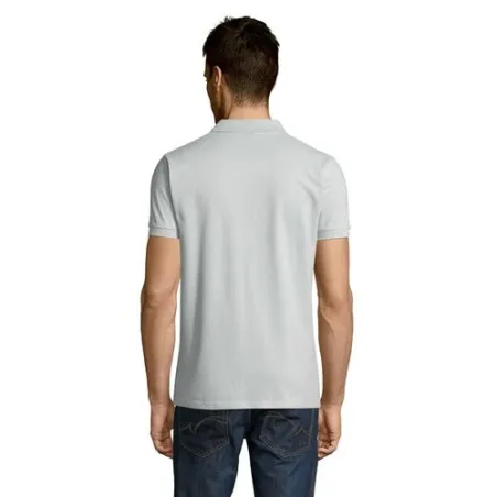 Polo Homme Personnalisable 180g Écologique 100% Coton - PERFECT MEN Matières : PET Taille textile : 3XL Couleurs : gris foncé ca