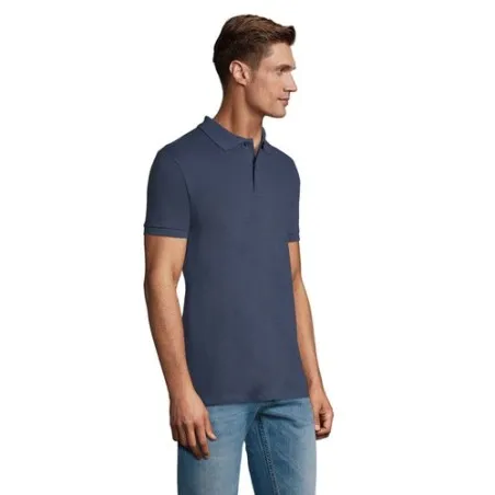 Polo Homme Personnalisable 180g Écologique 100% Coton - PERFECT MEN Matières : PET Taille textile : M Couleurs : bleu royal good