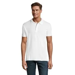 Polo Homme Personnalisable 180g Écologique 100% Coton - PERFECT MEN Matières : coton biologique Taille textile : S Couleurs : li 2