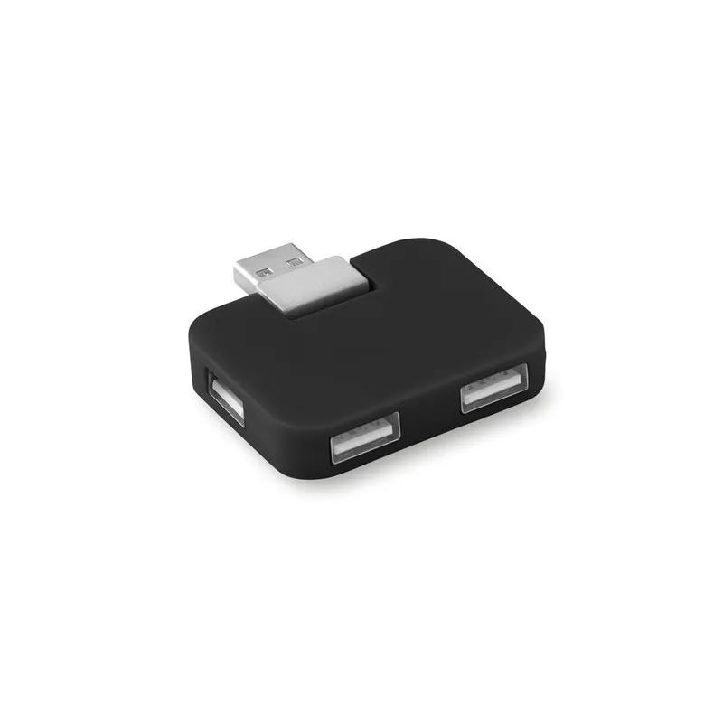 Hub 4 Ports USB SQUARE : Pratique et Élégant