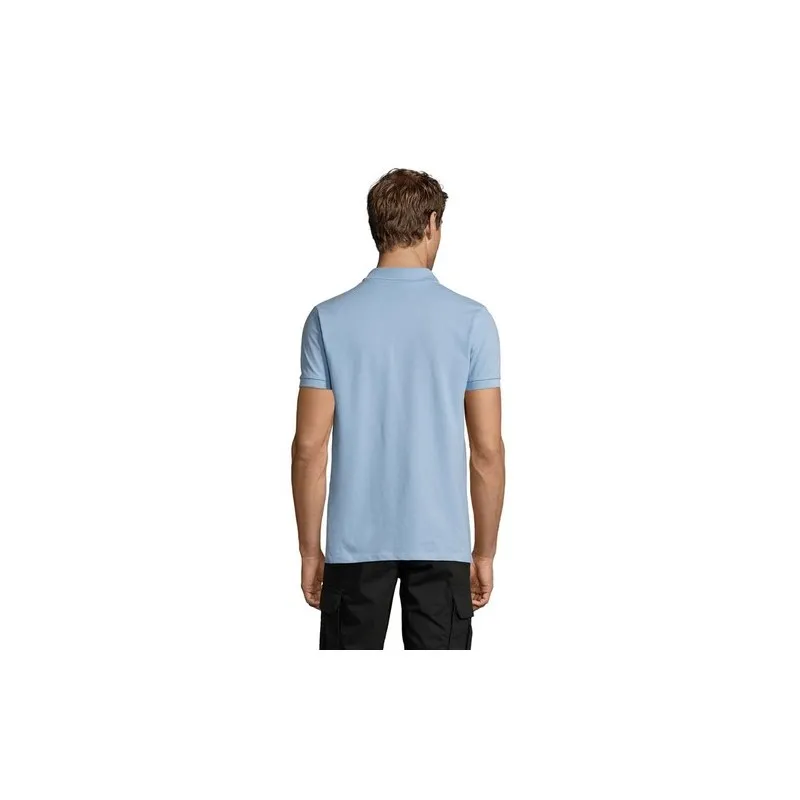 Polo Homme Personnalisable 180g Écologique 100% Coton - PERFECT MEN Matières : PET Taille textile : 3XL Couleurs : gris foncé ac