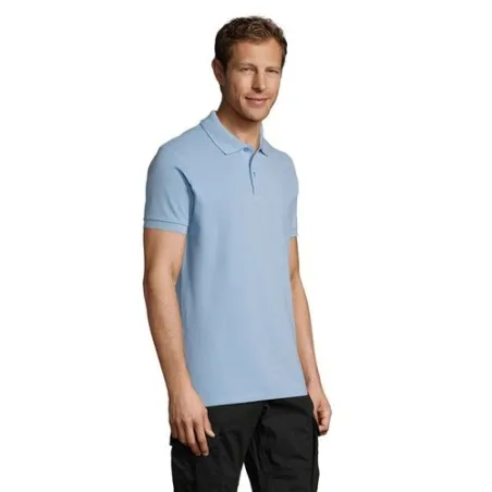 Polo Homme Personnalisable 180g Écologique 100% Coton - PERFECT MEN Matières : PET Taille textile : 3XL Couleurs : gris foncé im