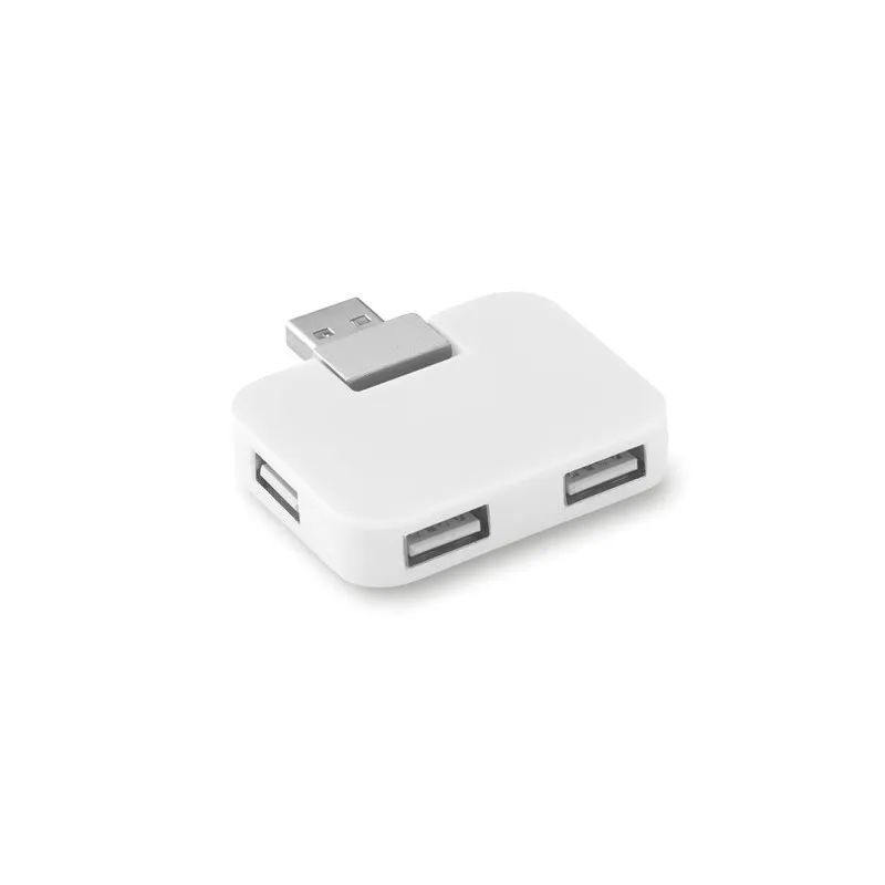 Hub 4 Ports USB SQUARE : Pratique et Élégant
