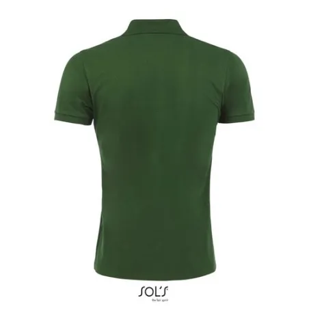 Polo Homme Personnalisable 180g Écologique 100% Coton - PERFECT MEN Matières : coton Taille textile : L Couleurs : vert prairie 