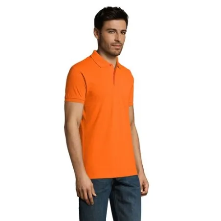 Polo Homme Personnalisable 180g Écologique 100% Coton - PERFECT MEN Matières : coton Taille textile : XXL Couleurs : vert prairi