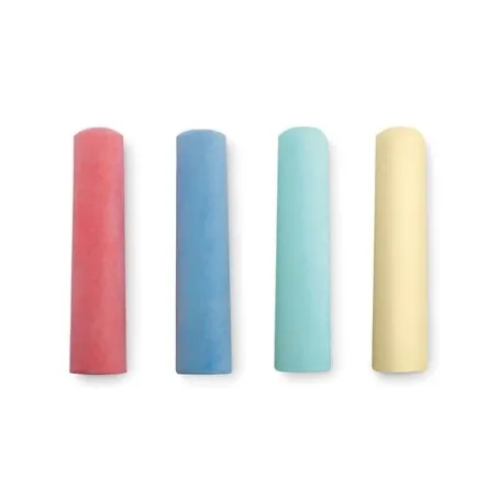 Craies de Couleur Personnalisables - 4 Chalk Sticks