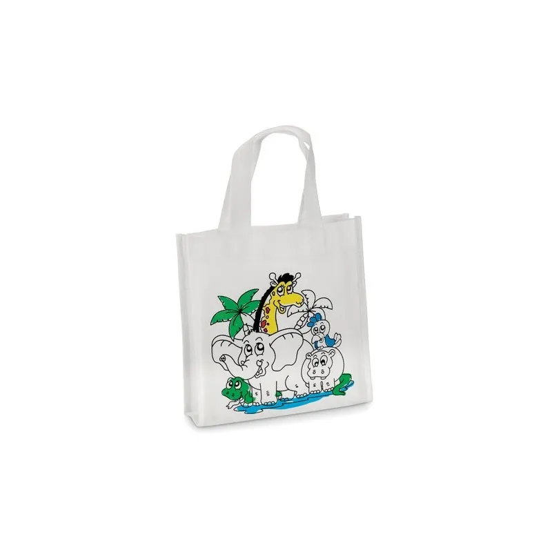 Mini Shopping Bag SHOOPIE - Sac à Colorier Personnalisé