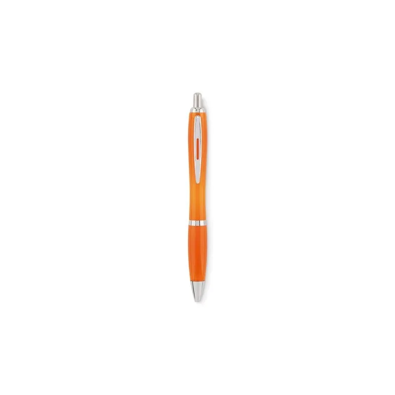 Stylo à bille écologique en RPET pratique personnalisé RIO Matières : coton Taille textile : M Couleurs : orange objet promo pet