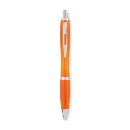 Stylo à bille écologique en RPET pratique personnalisé RIO Matières : coton Taille textile : M Couleurs : orange objet promo pet