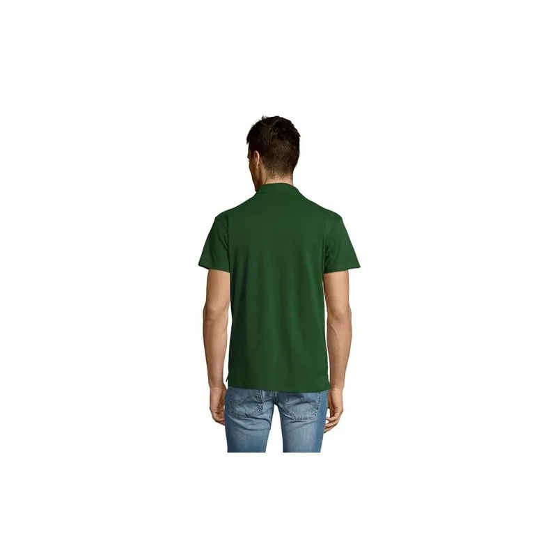 Polo Écologique Personnalisable 170g 100% Coton - Summer II Men Matières : coton Taille textile : XXL Couleurs : vert tilleul li