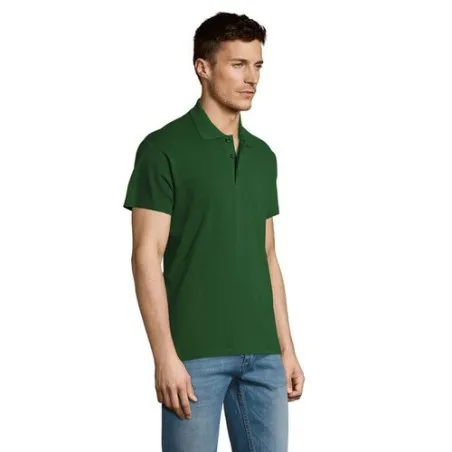 Polo Écologique Personnalisable 170g 100% Coton - Summer II Men Matières : coton Taille textile : XL Couleurs : vert tilleul goo