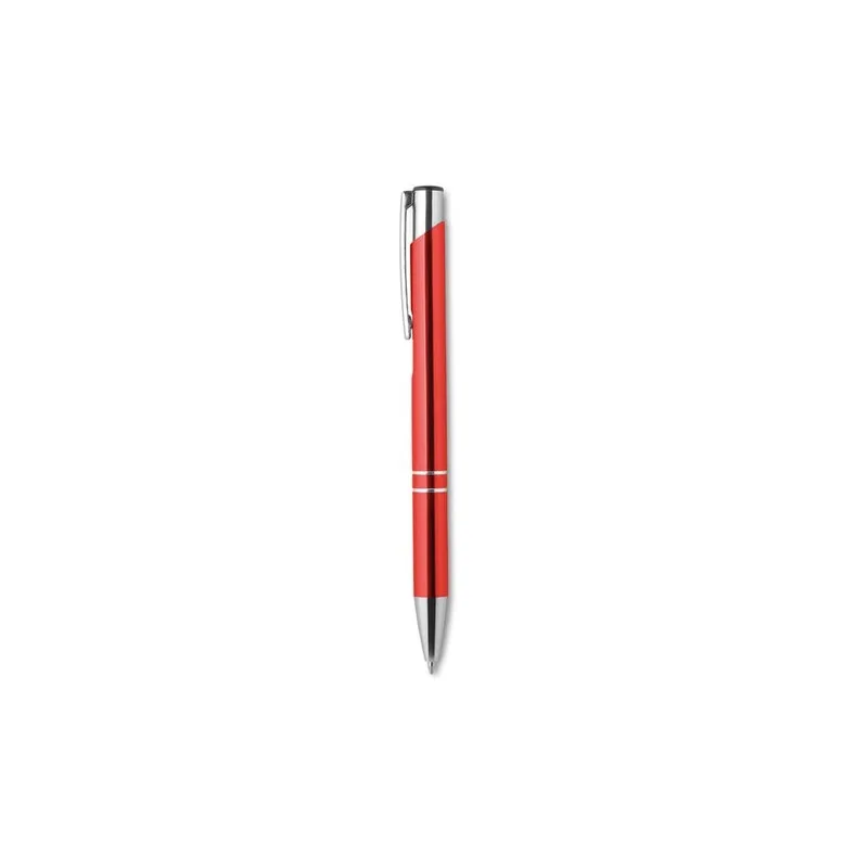 Stylo Bille en Aluminium Personnalisé BERN avec Bouton Poussoir Matières : verre Couleurs : noir cadeau collaborateur premium