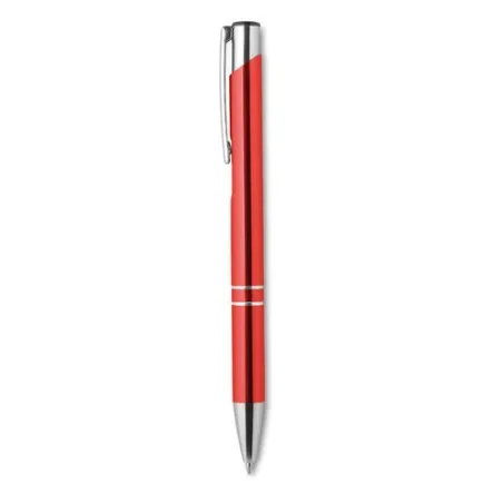 Stylo Bille en Aluminium Personnalisé BERN avec Bouton Poussoir Matières : verre Couleurs : noir cadeau collaborateur premium