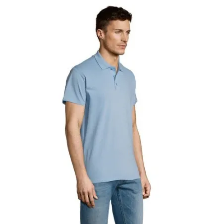 Polo Écologique Personnalisable 170g 100% Coton - Summer II Men Matières : coton Taille textile : 3XL Couleurs : bleu royal obje