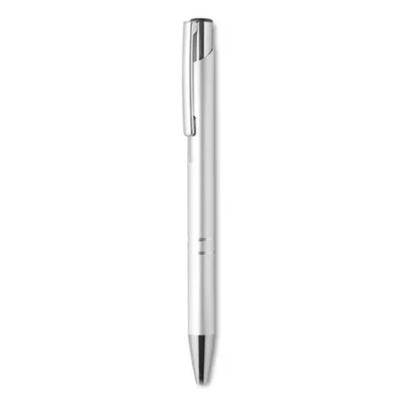 Stylo Bille en Aluminium Personnalisé BERN avec Bouton Poussoir Matières : bambou Couleurs : bois personnalisation rapide en Fra